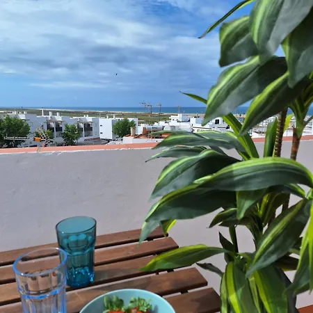 Conil Brujo - Centro, Azotea Y Vistas Al Mar コニル・デ・ラ・フロンテラ